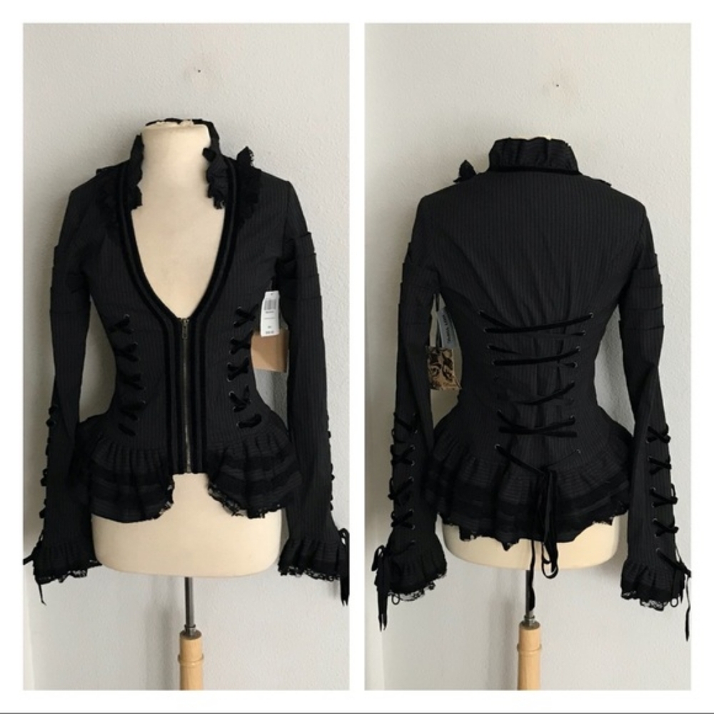 Spin Doctor Steampunk Goth Lolita Jacket